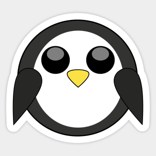 Bubble Penguin Sticker